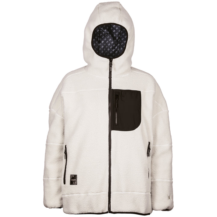 L1 Genesee Reversible Fleece Jacket - Women's Oatmeal/Ink