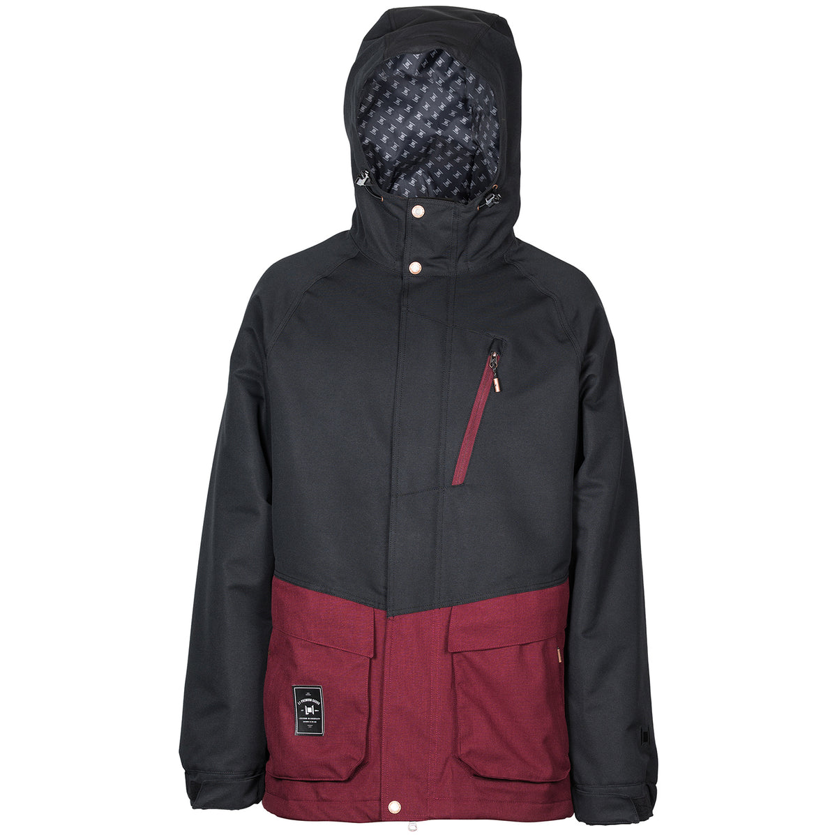 L1 Legacy Jacket - Men's Black-Wine