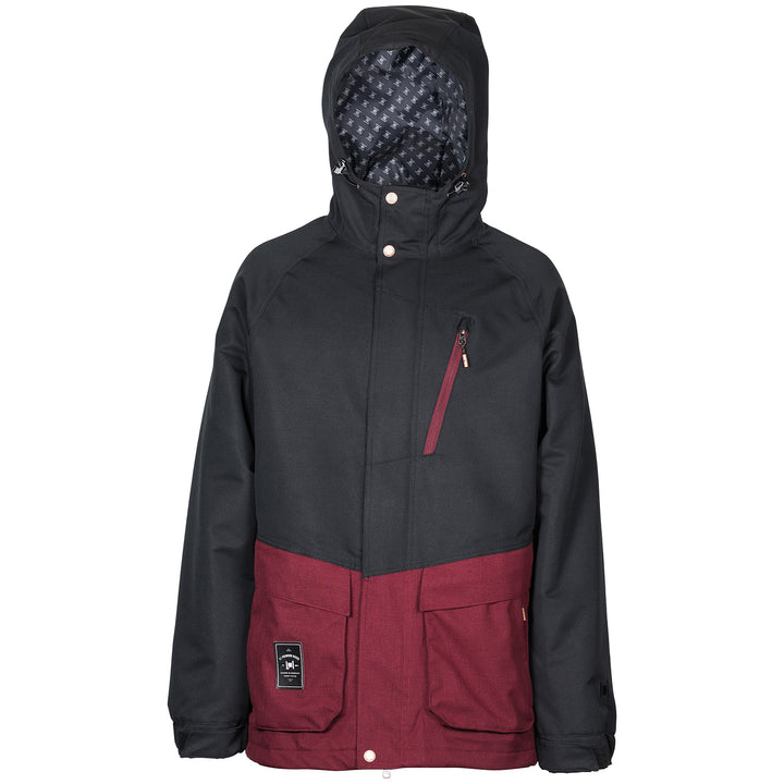 L1 Legacy Jacket - Men's Black-Wine