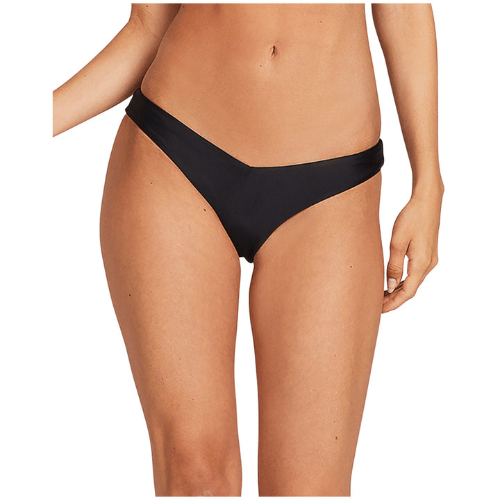 Volcom Simply Solid V Bikini Bottoms - Women's Black