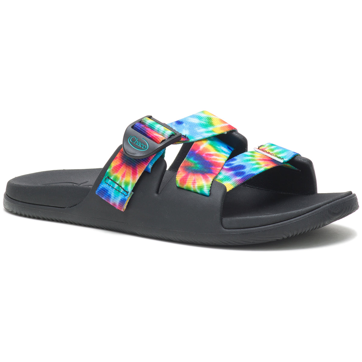 Chaco Chillos Slide Sandals - Women's Dark Tie Dye