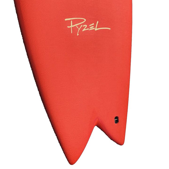 JJF by Pyzel AstroFish Surfboard Red