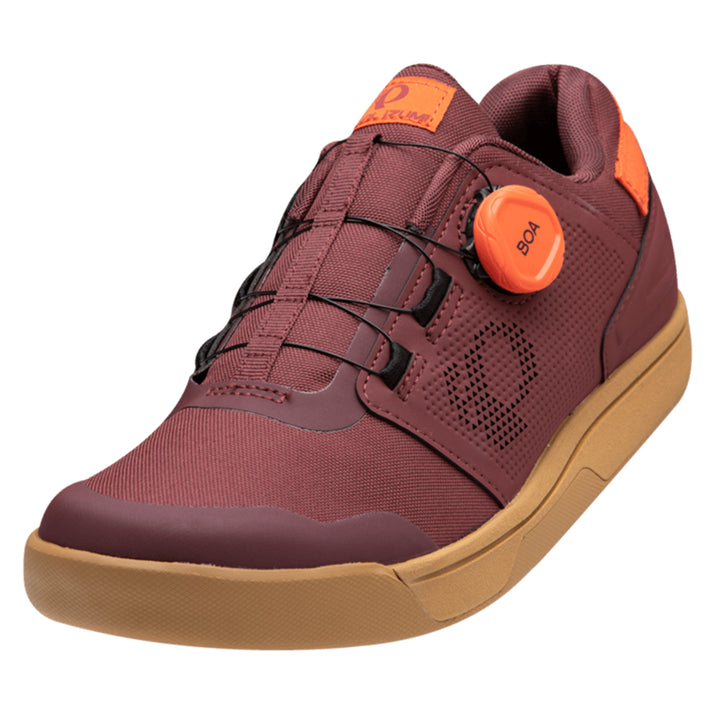 Pearl Izumi X-Alp Launch Shoes Redwood/Sunset Orange