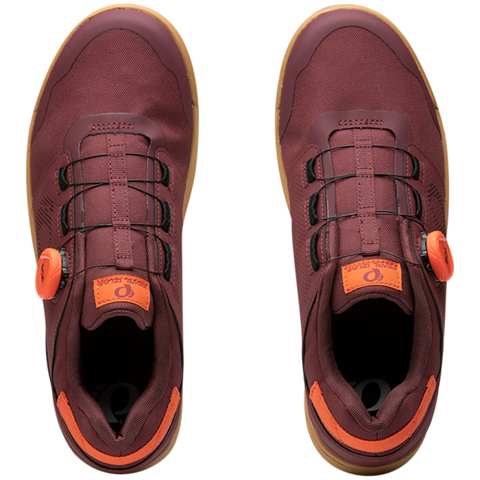 Pearl Izumi X-Alp Launch Shoes Redwood/Sunset Orange