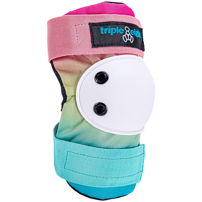 Triple 8 Saver Series Color Collection Skateboard Pad Set Shaved Ice