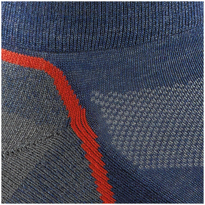 Darn Tough Hiker No Show Lightweight Cushion Socks - Men's Denim