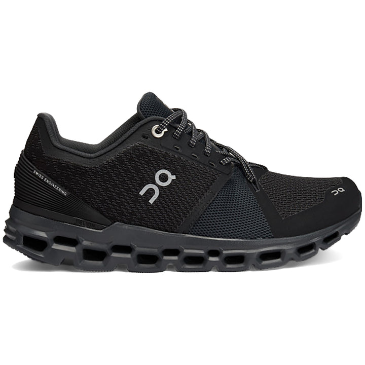 On Cloudstratus Shoes - Women's Black/Shadow