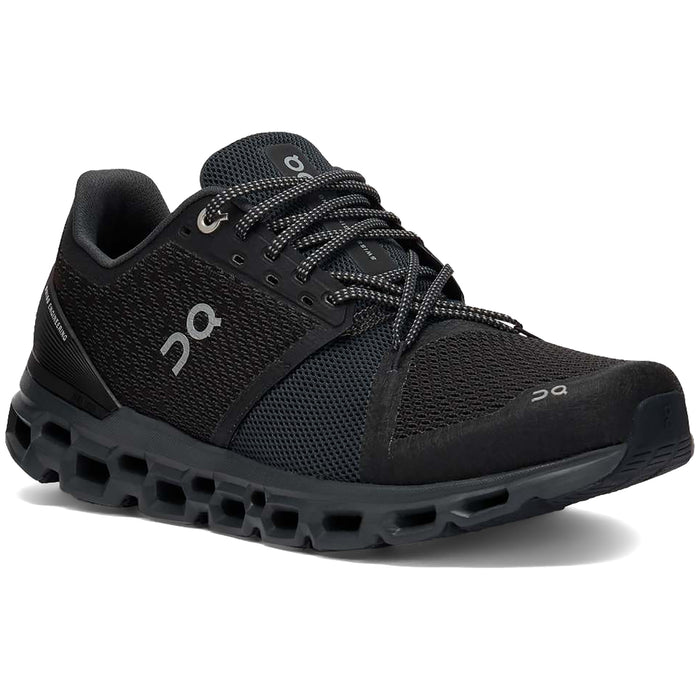 On Cloudstratus Shoes - Women's Black/Shadow