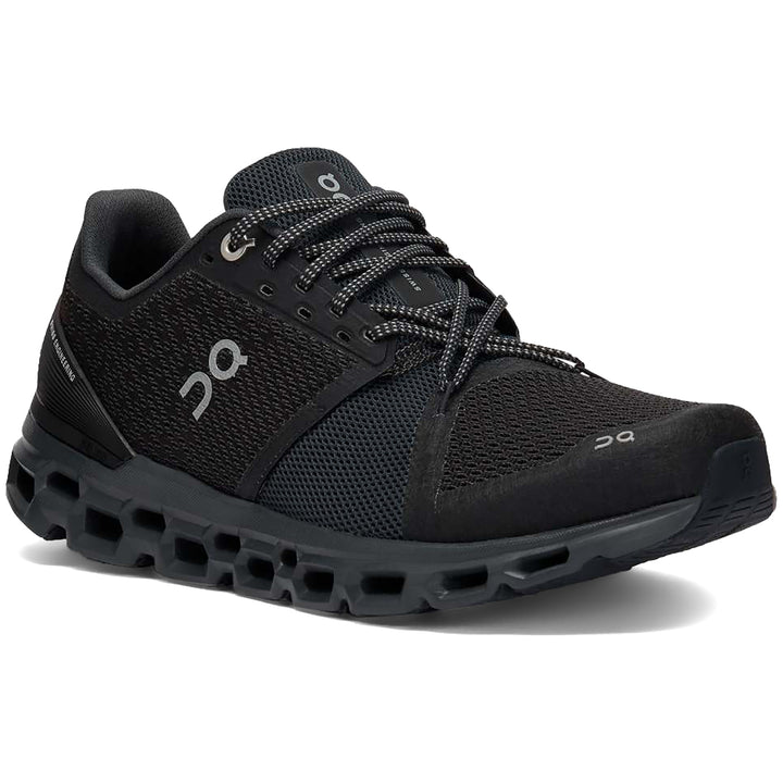 On Cloudstratus Shoes - Women's Black/Shadow
