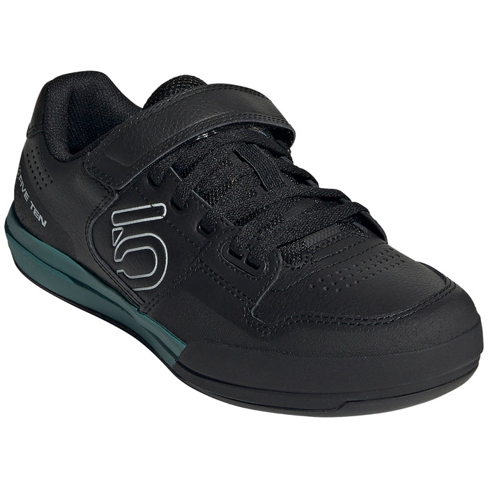 Five Ten Hellcat Shoes - Women's Core Black/Crystal White/Hazy Emerald