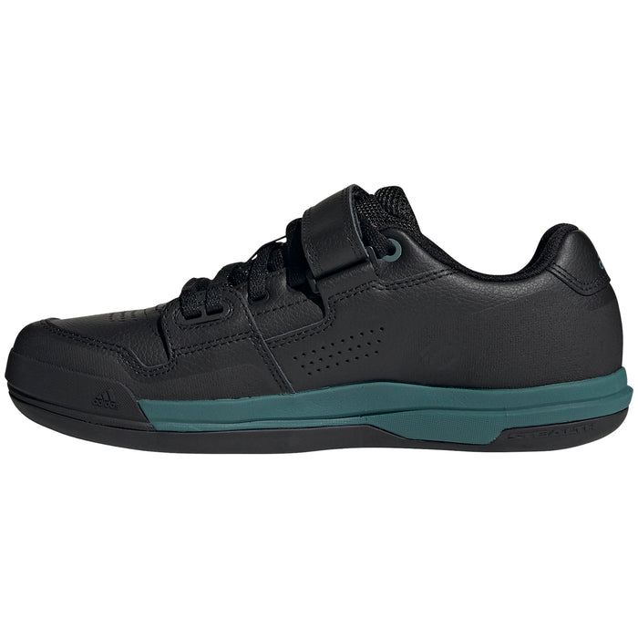 Five Ten Hellcat Shoes - Women's Core Black/Crystal White/Hazy Emerald