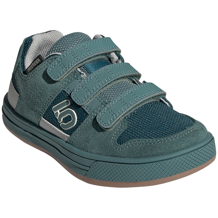 Five Ten Freerider VCS Shoes - Kids' Wild Teal/Hazy Yellow/Hazy Emerald
