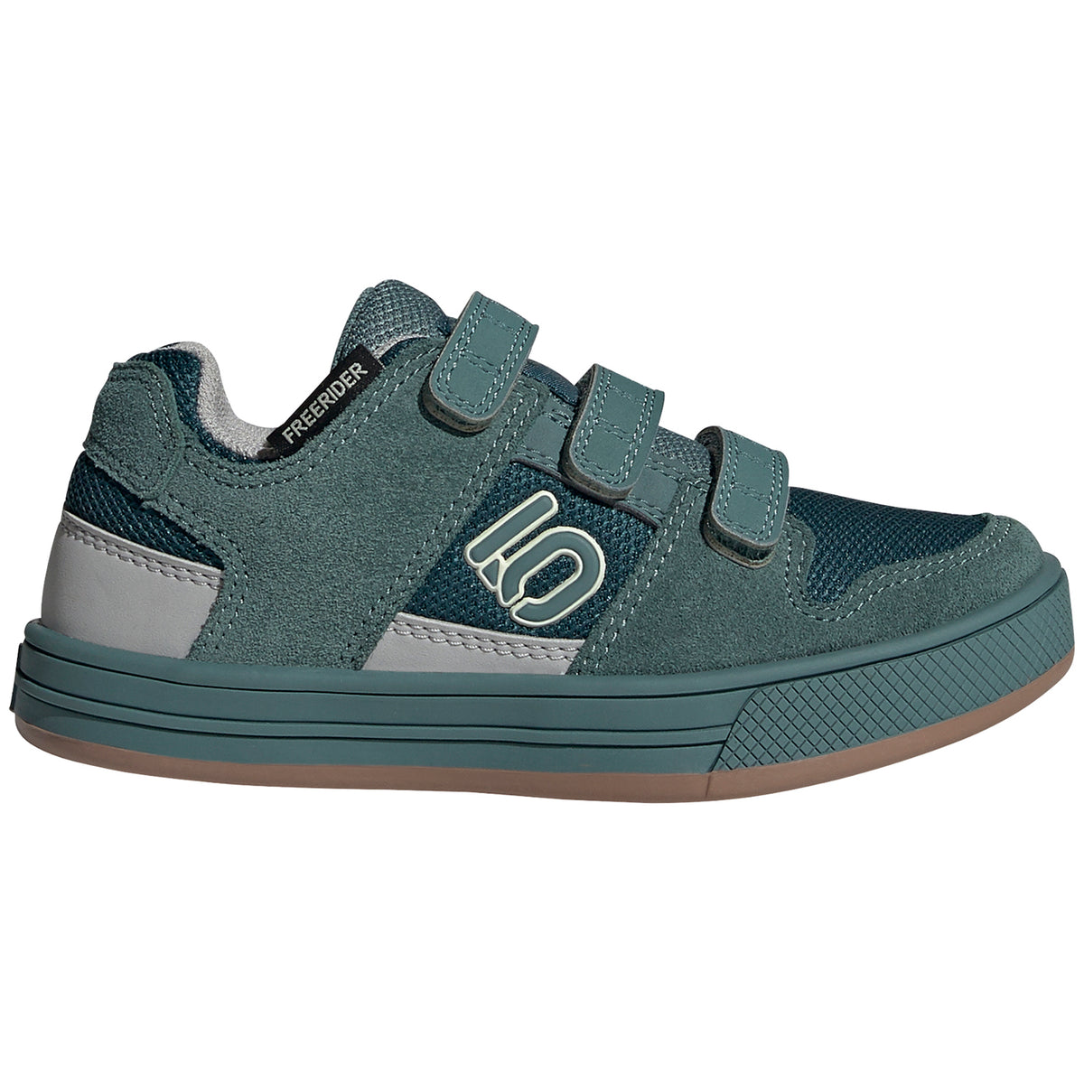 Five Ten Freerider VCS Shoes - Kids' Wild Teal/Hazy Yellow/Hazy Emerald