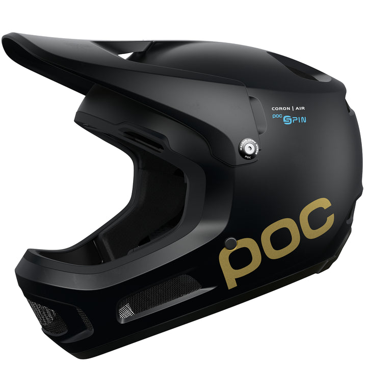 POC Coron Air Spin Fabio Edition Bike Helmet Uranium Black Matte/Gold