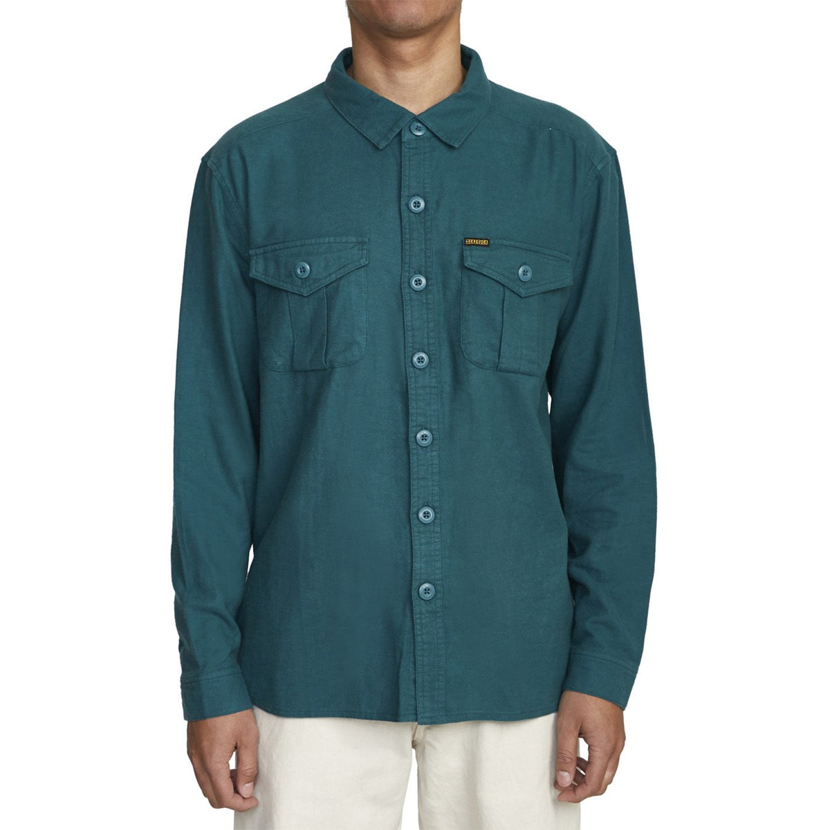 RVCA x Baker Long-Sleeve Flannel - Men's Alpine
