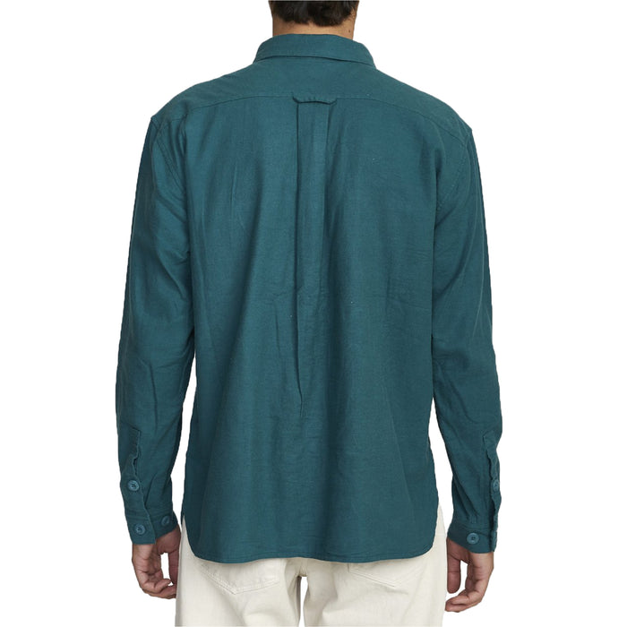 RVCA x Baker Long-Sleeve Flannel - Men's Alpine