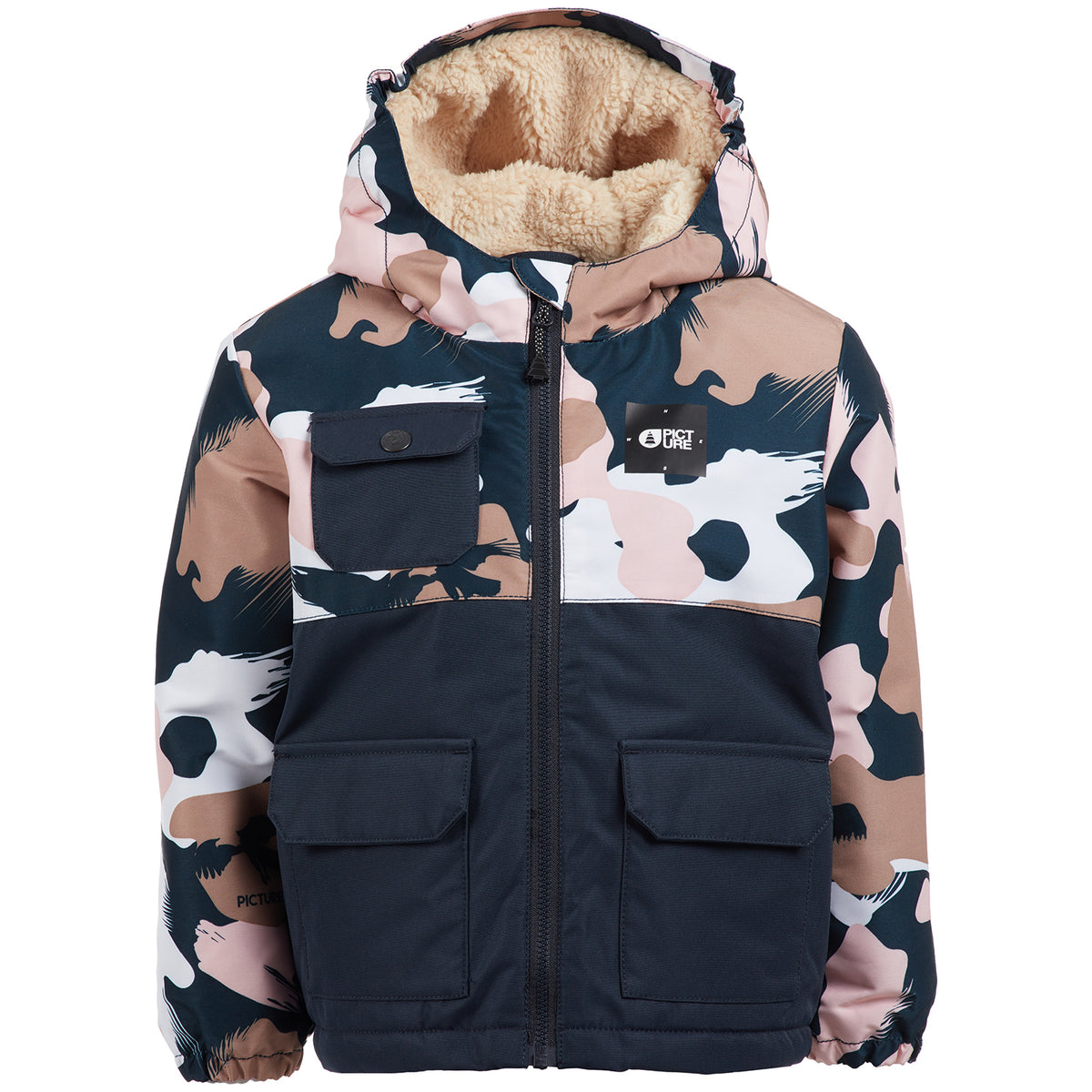Picture Organic Snowy Jacket - Little Kids' Pink Painter