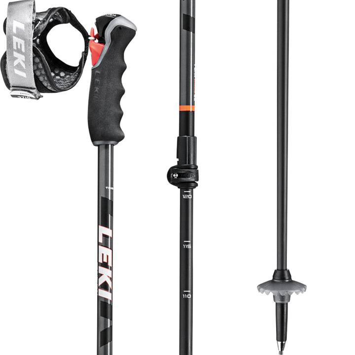 Leki Peak Vario 3D Adjustable Ski Poles 2023