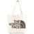 The North Face Cotton Tote Weimaraner Brown Large Logo Print