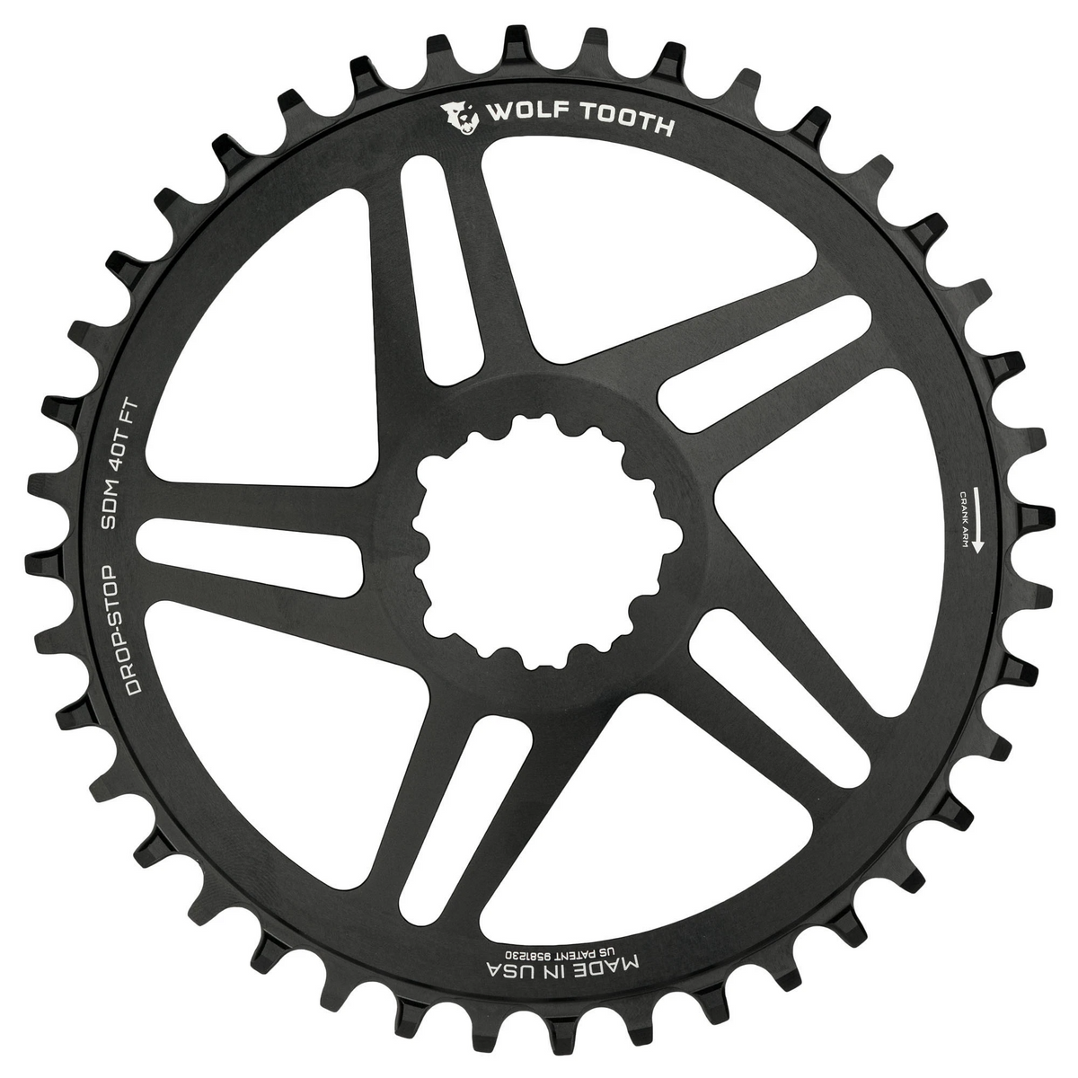 Wolf Tooth Components 3mm Offset, Boost Chainring for SRAM Direct Mount