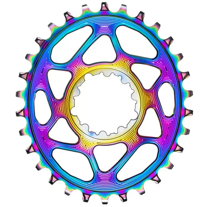 absoluteBLACK SRAM Direct Mount Boost Oval Chainring PVD Rainbow