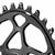 absoluteBLACK Race Face Direct Mount Boost Oval Chainring for Shimano HG+ 12 spd Black