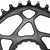 absoluteBLACK Race Face Direct Mount Boost Oval Chainring for Shimano HG+ 12 spd Black