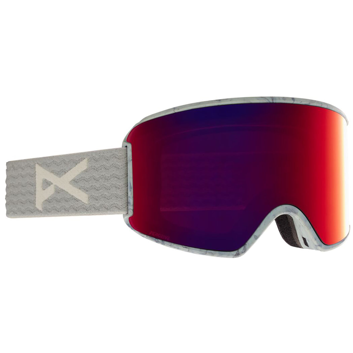 Anon WM3 Goggles - Women's Gray / Perceive Sunny Red + Perceive Cloudy Burst