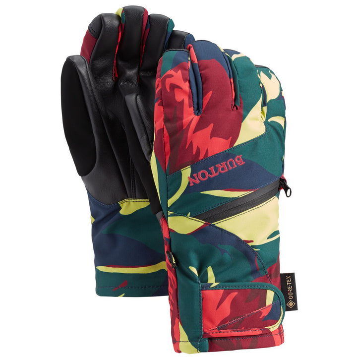 Burton Gore-Tex Under Cuff Gloves - Women's Hibiscus Pink Oversized Floral