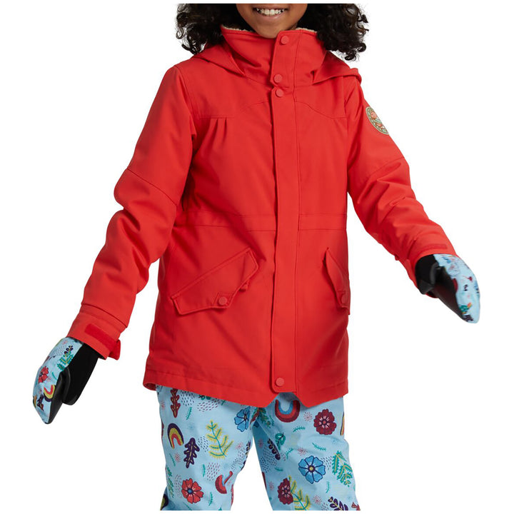 Burton Shortleaf Parka - Girls' Hibiscus Pink
