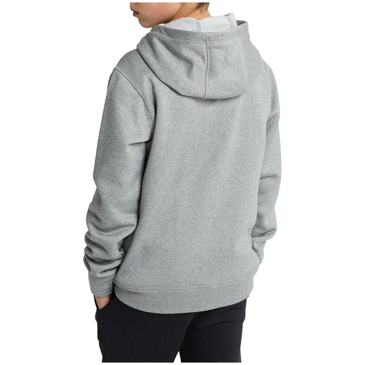 Burton Oak Full-Zip Hoodie - Kids' Gray Heather