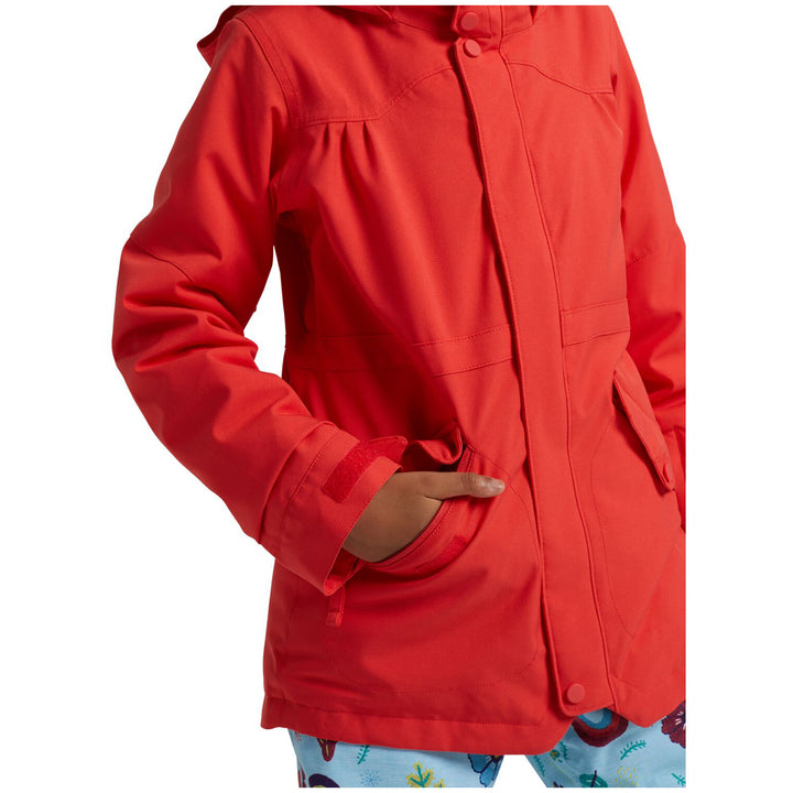 Burton Shortleaf Parka - Girls' Hibiscus Pink