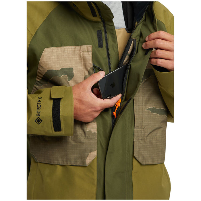 Burton GORE-TEX Vagabond Jacket Martini Olive/Keef/Barren Camo
