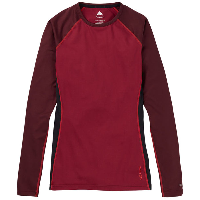 Burton Midweight X Base Layer Crew - Women's Port Royal/Spiced Plum