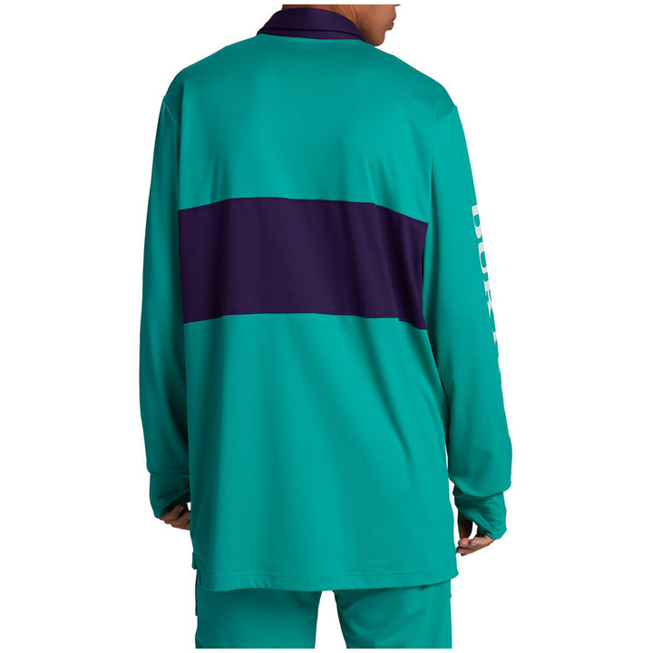 Burton Midweight Rugby Shirt Dynasty Green/Parachute Purple