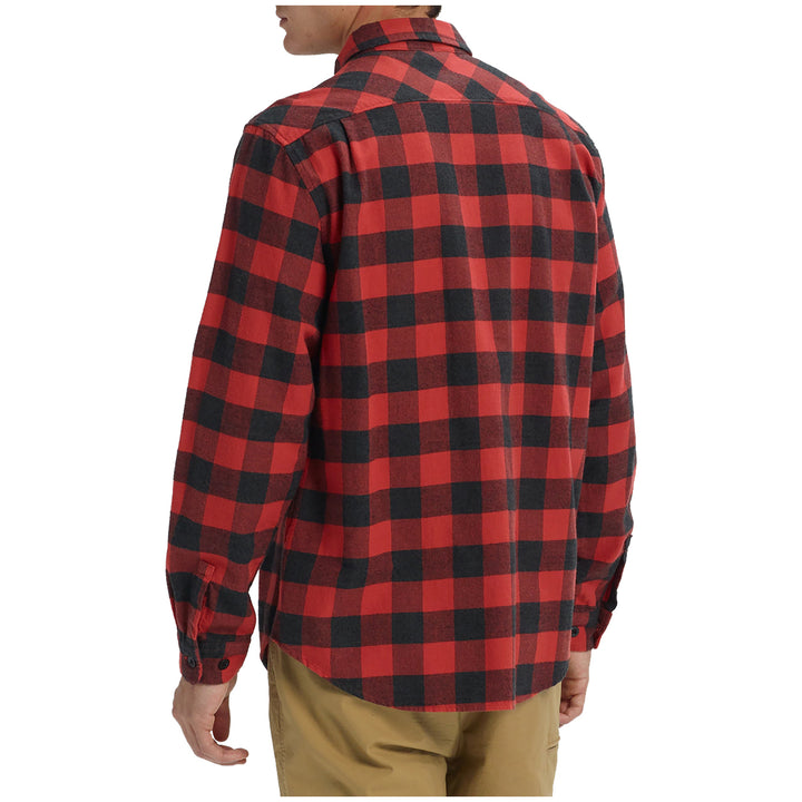 Burton Brighton Long-Sleeve Flannel - Men's Tandori Heather Buffalo