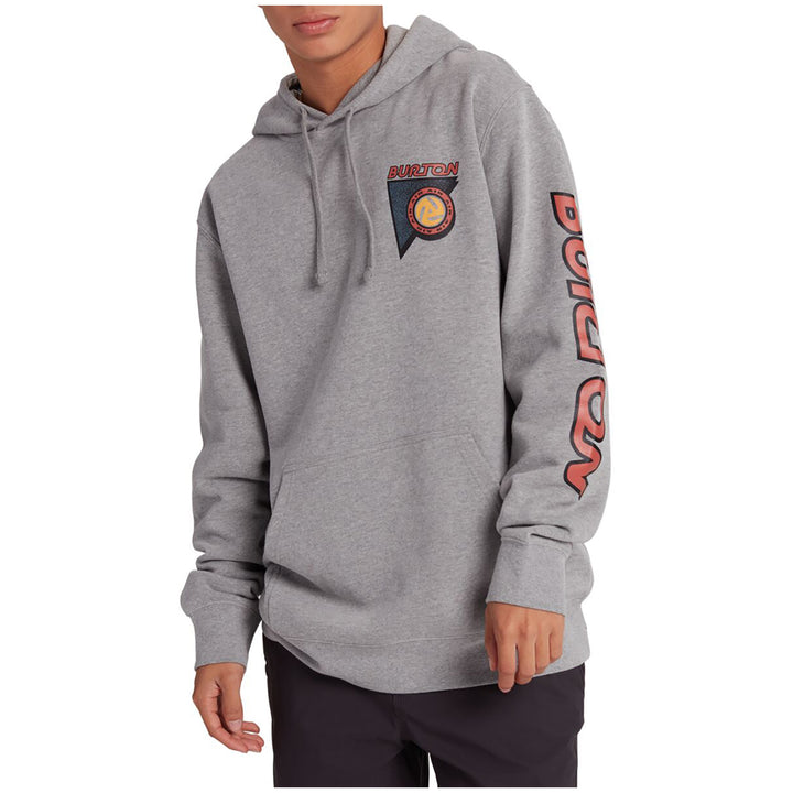 Burton Sequoia Pullover Hoodie - Men's Gray Heather