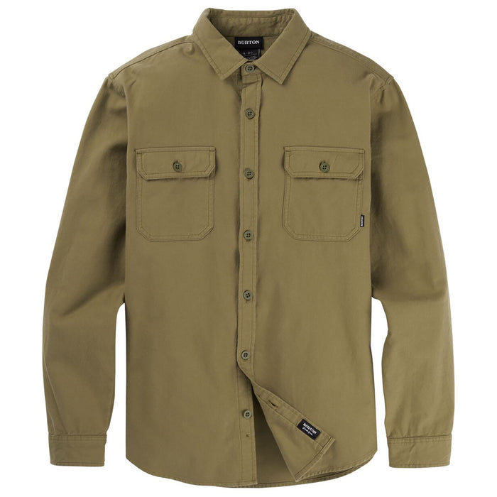 Burton Brighton Premium Long-Sleeve Flannel - Men's Martini Olive