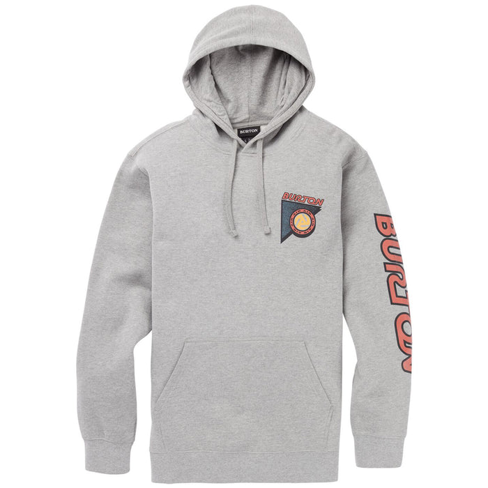 Burton Sequoia Pullover Hoodie - Men's Gray Heather