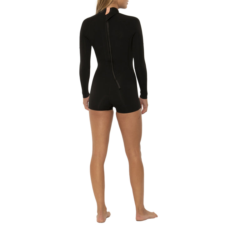 Sisstrevolution 2/2 7 Seas Long Sleeve Spring Suit - Women's Solid Black