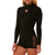 Sisstrevolution 2/2 7 Seas Long Sleeve Spring Suit - Women's Solid Black
