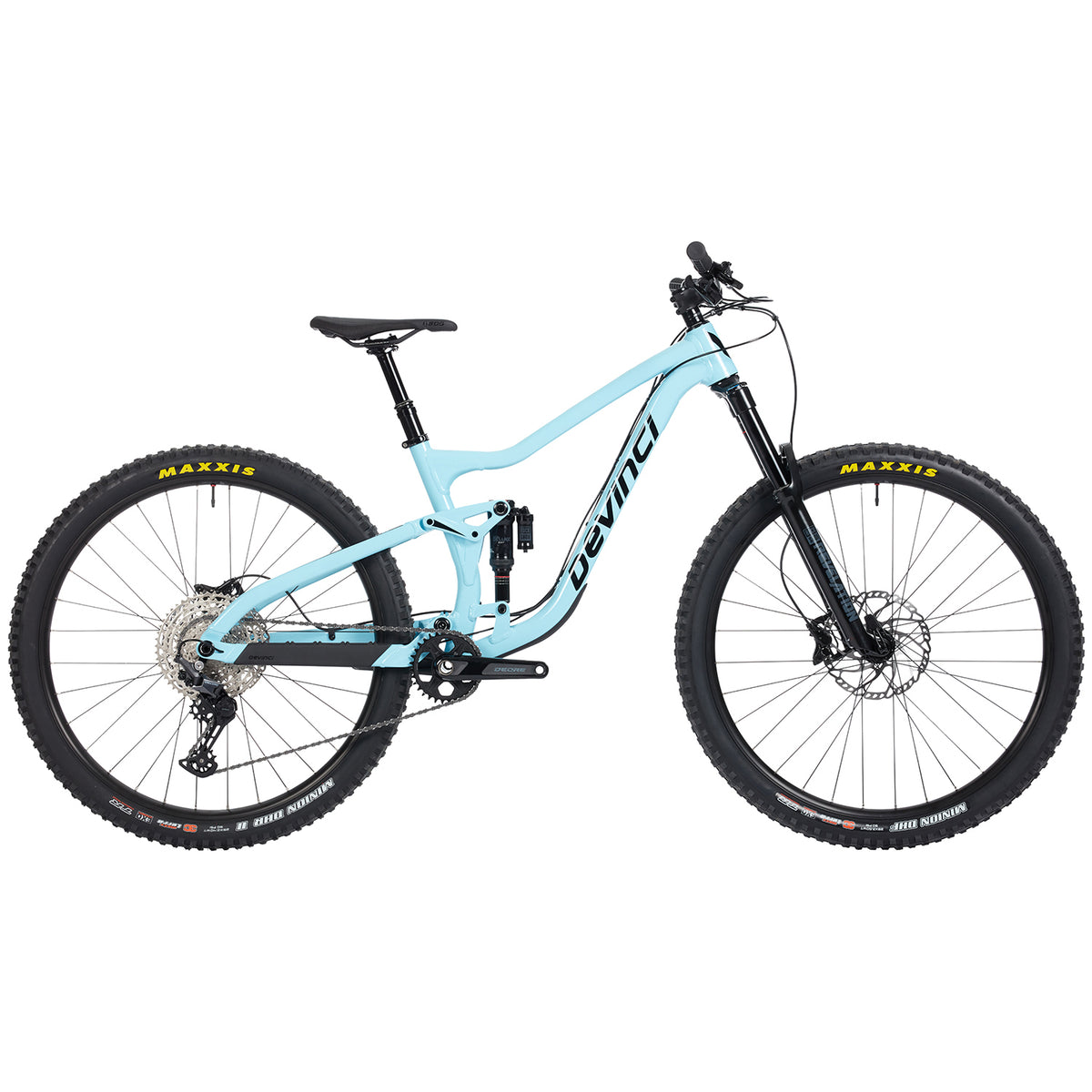 Devinci Troy A 29 Deore 12s Complete Mountain Bike 2021 Blue Andaman
