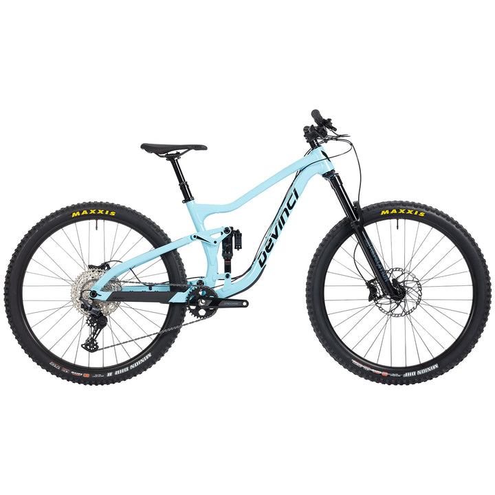 Devinci Troy A 29 Deore 12s Complete Mountain Bike 2021 Blue Andaman