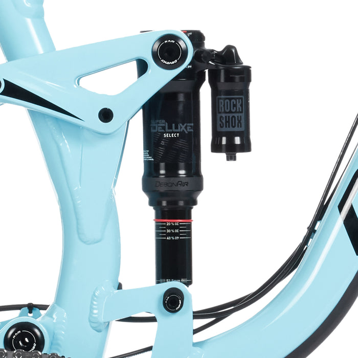 Devinci Troy A 29 Deore 12s Complete Mountain Bike 2021 Blue Andaman
