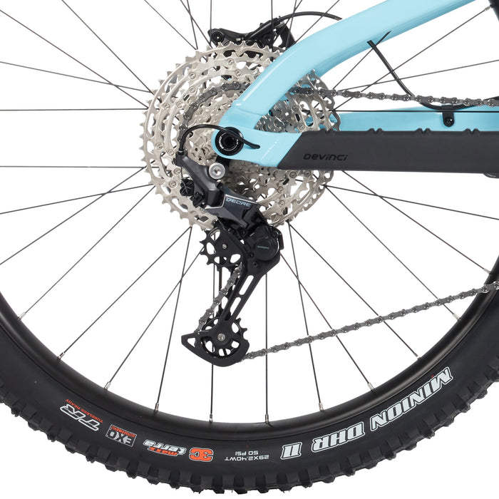 Devinci Troy A 29 Deore 12s Complete Mountain Bike 2021 Blue Andaman