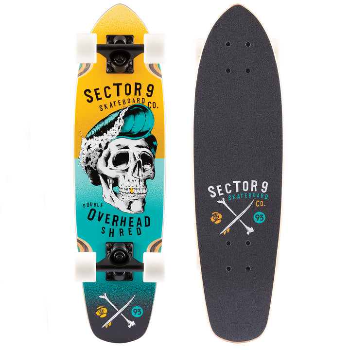 Sector 9 Hair Barrel Hopper Cruiser Skateboard Complete