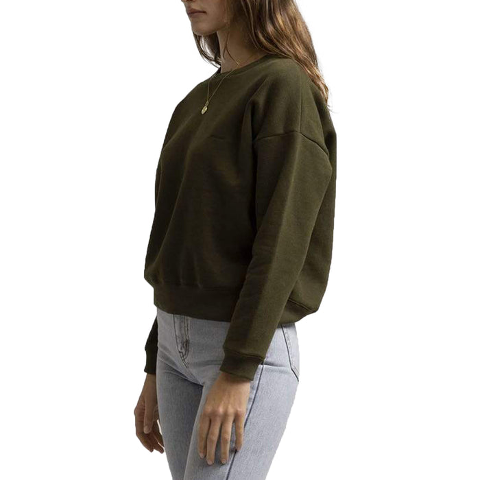 Rhythm Classic Crew Fleece - Women's Olive