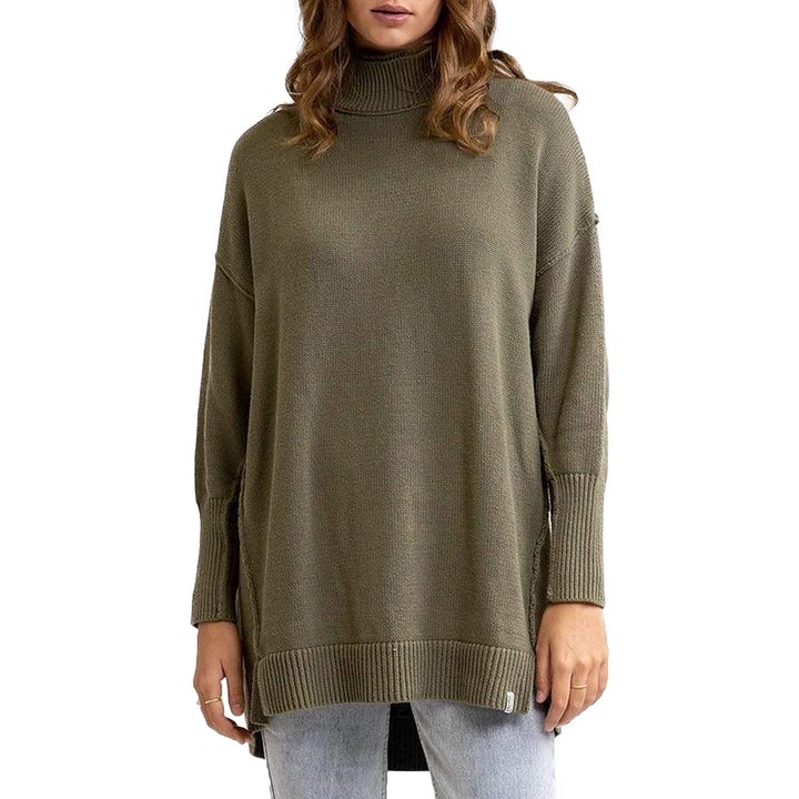 Rhythm Winter Sun Tunic - Women's Khaki