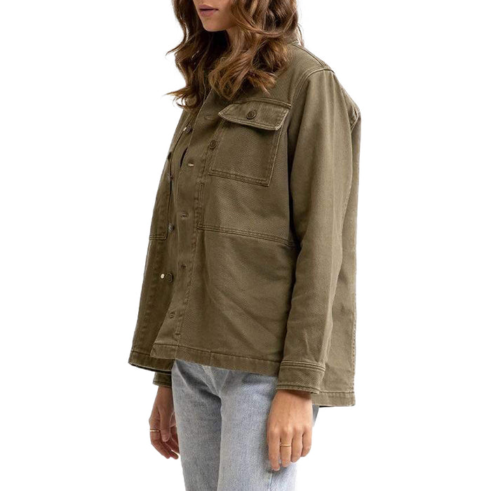 Rhythm Military Jacket - Women's Khaki