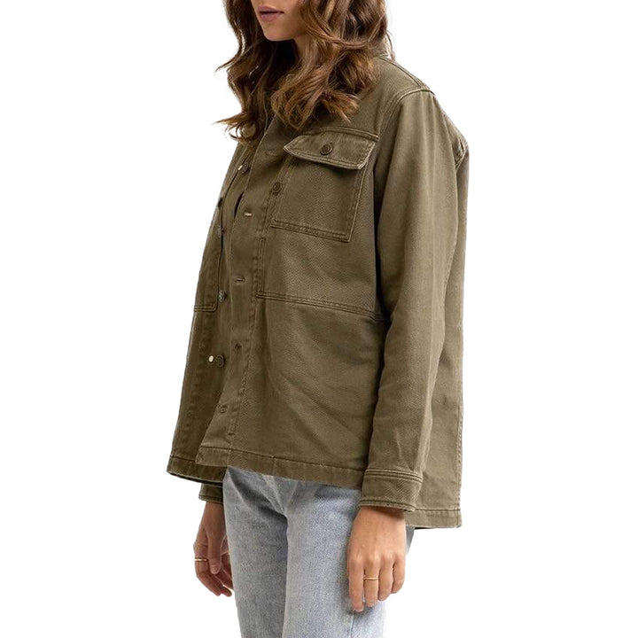 Rhythm Military Jacket - Women's Khaki